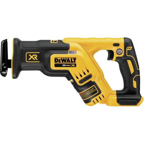 Scie alternative avec moteur sans balai Max XR (outil seulement), 20 V, Lithium-ion Bloc-pile, 0-2900 coups/min Action Paper