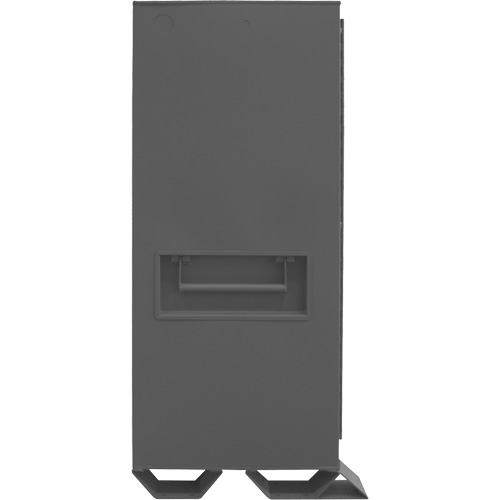 Jobsite Storage Shelving Cabinet, Steel, 47.5 Cubic Feet, Grey Action Paper