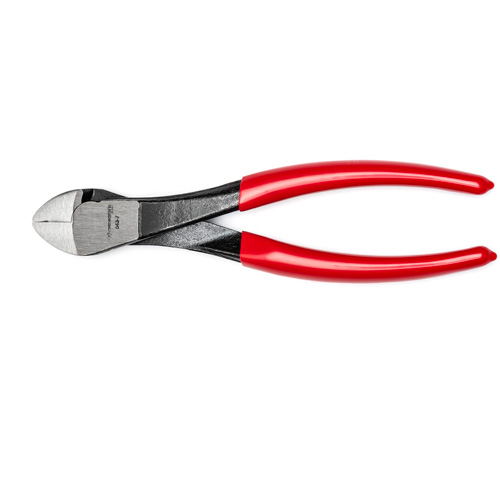 Heavy-Duty Dipped Handle Diagonal Cutting Pliers - Bagged, 7" L Action Paper