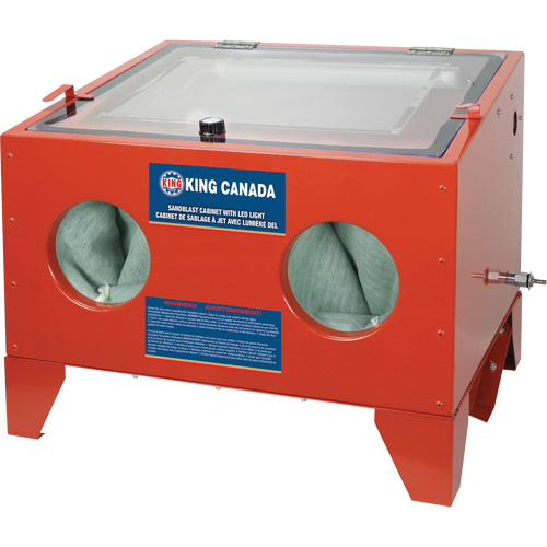 Sandblast Cabinet, Pressure Action Paper