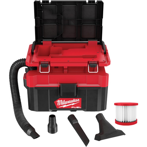 Aspirateur humide/sec sans fil M18 Fuel Packout (outil seulement), 18 V, Capacit&eacute; 2,5 gal. Action Paper