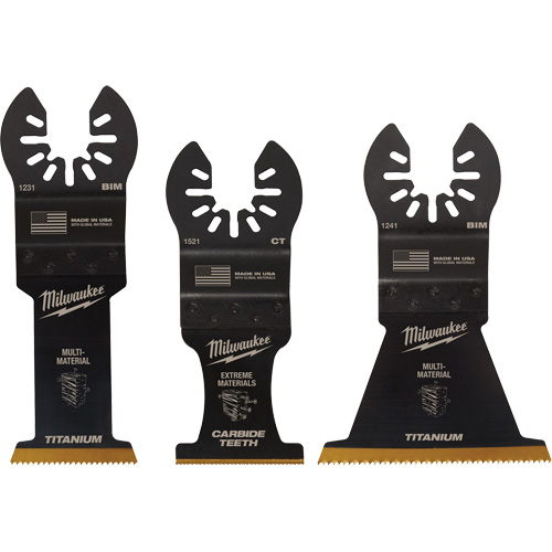 Ensemble de lames pour coupe de mat&eacute;riaux multiples Open-Lok pour outil polyvalent Action Paper