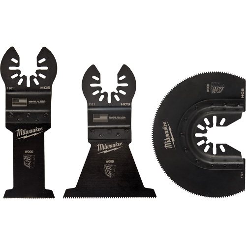 Ensemble de lames pour coupe de bois Open-Lok pour outil polyvalent Action Paper