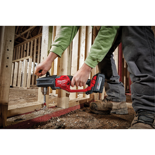 Perceuse &agrave; angle droit M18 Fuel Hole Hawg (outil seulement), 18 V, Mandrin 1/2", Lithium-ion Action Paper