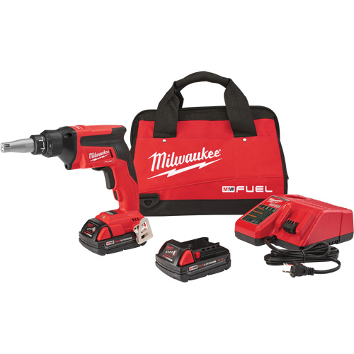 Ensemble de visseuse compacte pour cloisons s&egrave;ches M18 Fuel Action Paper