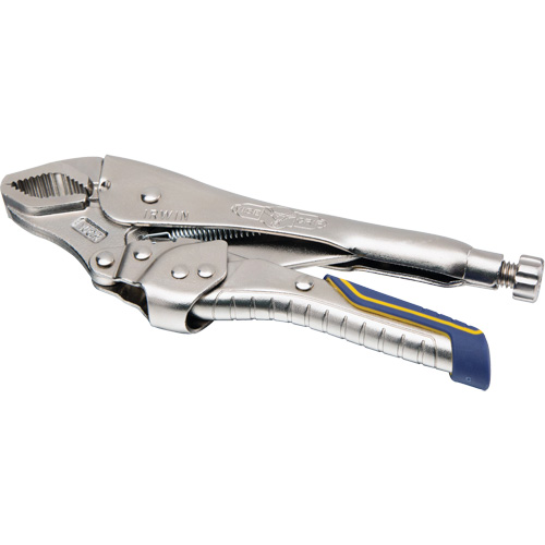 Vise-Grip&reg; Fast Release 10WR Locking Pliers with Wire Cutter, 10" Length, Curved Jaw Action Paper