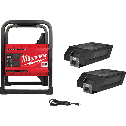 MX Fuel Carry-On Power Supply, 1800 W/3600 W, Lithium Ion, 20-4/5" H x 12" W x 15" D, 49.7 lbs. Action Paper
