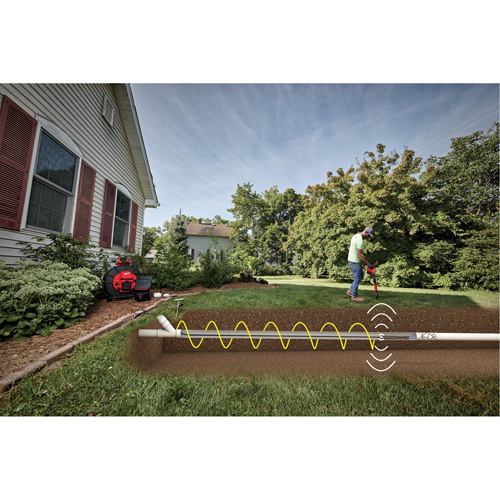 Pipeline Inspection Reel, 10 mm (0.39") Camera Head Action Paper