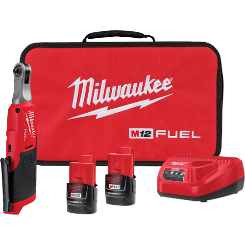 M12 Fuel 1/4" High Speed Ratchet Kit Action Paper