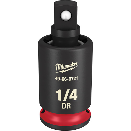 Shockwave Impact Duty Drive Universal Joint, Impact, 1/4" Drive, 1/4" Socket Action Paper