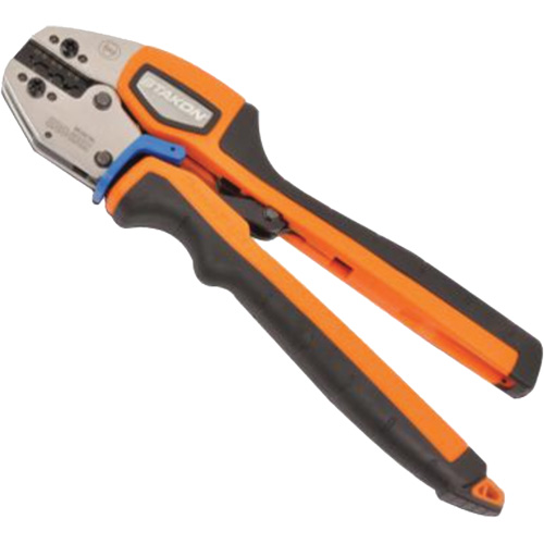 Outil de sertissage ergonomique de la s&eacute;rie ERG pour cosses de type ABC Action Paper