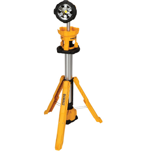 Lampe sans fil sur tr&eacute;pied 20V Max, DEL, 3000 lumens, Boîtier en Plastique Action Paper