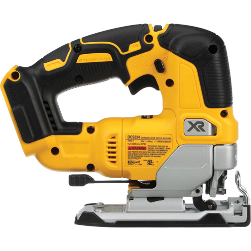 Max XR&reg; Cordless Jig Saw (Tool Only), 20 V, Lithium-Ion, 0-3200 SPM, 1" Stroke Length Action Paper