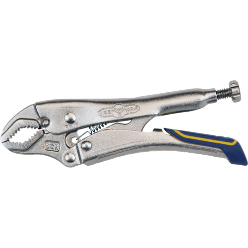 Pince-&eacute;tau Vise-Grip Fast Release 5CR, Longueur 5", M&acirc;choire courb&eacute;e Action Paper