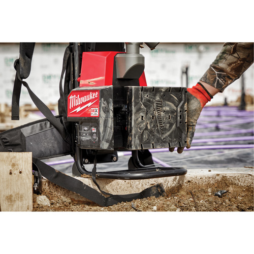 MX Fuel Backpack Concrete Vibrator Kit Action Paper