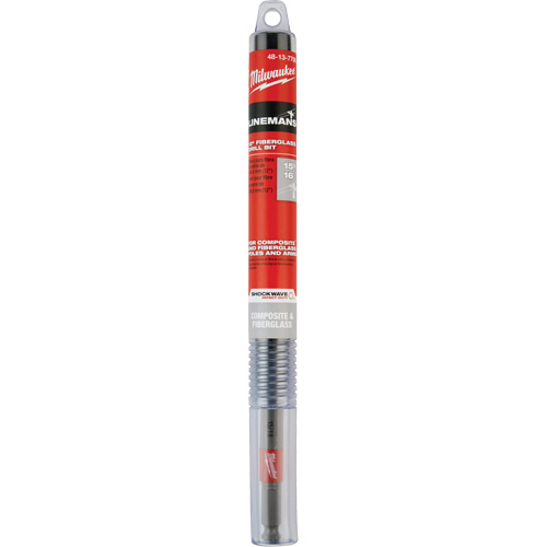 Foret de ligneur pour fibre de verre Shockwave Impact Duty, 15/16", Carbure Action Paper