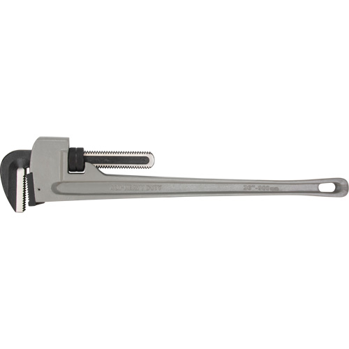Pipe Wrench, 5" Jaw Capacity, 36" Long, Ergonomic Handle Action Paper