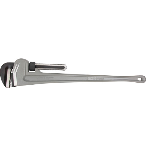 Pipe Wrench, 6" Jaw Capacity, 48" Long, Ergonomic Handle Action Paper