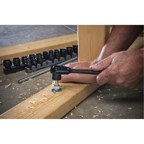 Mechanic's Tool Set, 25 Pcs, 3/8" Drive Size Action Paper