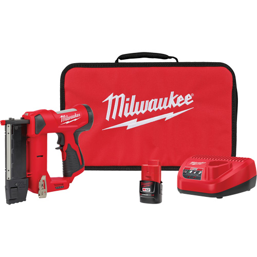 Trousse de cloueuse pour clous de calibre 23 M12, 12 V, Lithium-ion Action Paper