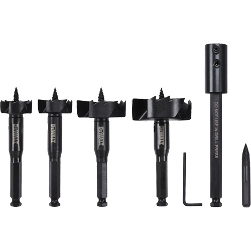 Self-Feed Bit Kit, 5 Pieces Action Paper