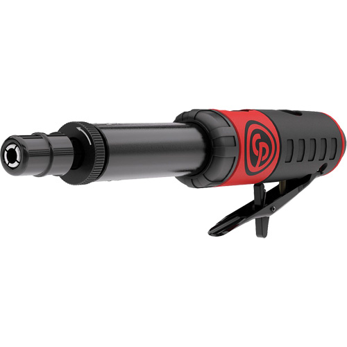 CP7410 Die Grinder with Spindle Lock System, 1/4" Collet, 27000 RPM Action Paper