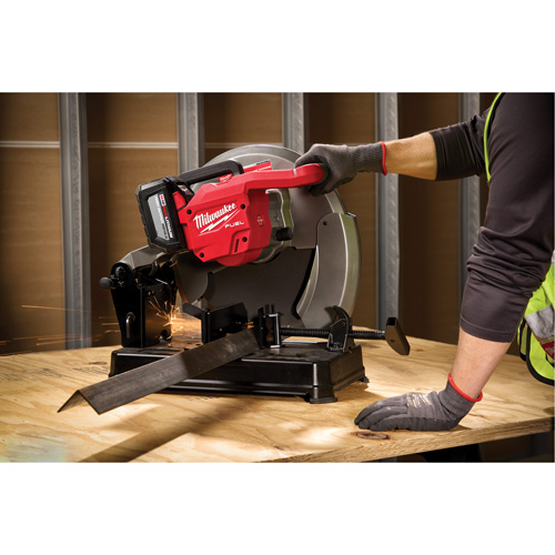 M18 Fuel Abrasive Chop Saw Kit Action Paper