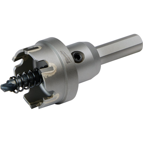 One-Piece Carbide Hole Cutters, 1-7/32", 3/16" Depth of Cut Action Paper