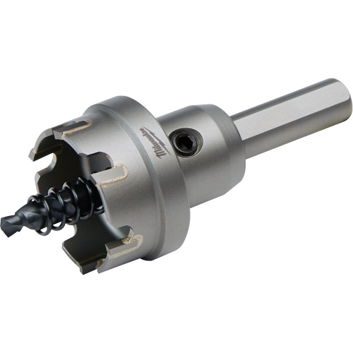 One-Piece Carbide Hole Cutters, 1-1/4", 3/16" Depth of Cut Action Paper
