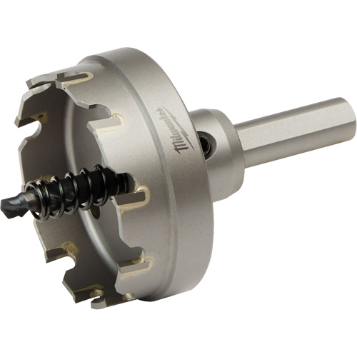 One-Piece Carbide Hole Cutters, 2", 3/16" Depth of Cut Action Paper