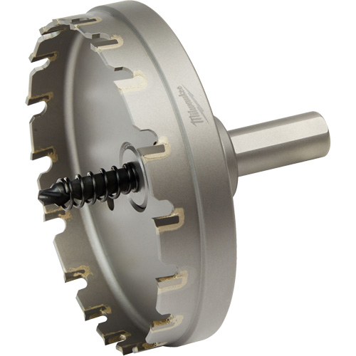 One-Piece Carbide Hole Cutters, 3-1/2", 3/16" Depth of Cut Action Paper