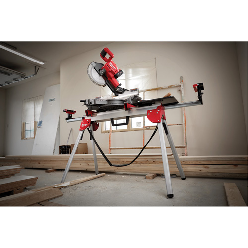 Folding Mitre Saw Stand Action Paper