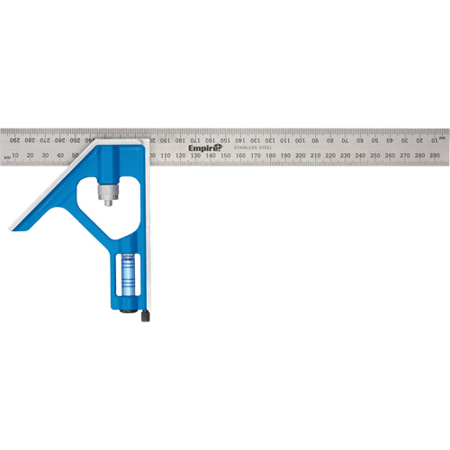 &eacute;querre combin&eacute;e True Blue, 12" lo, Acier inoxydable, Ordinaire Action Paper