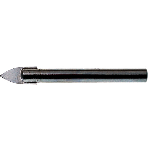 DRILLCO Glass & Tile Bit, 1/8", Carbide Action Paper