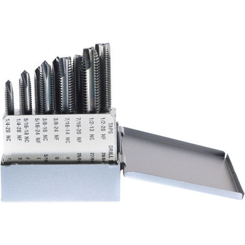 Drillco&reg; Tap Set, 10 Pieces Action Paper