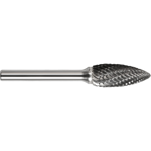 Drillco&reg; Double Cut Flame Shaped Burr, SH-1 Action Paper