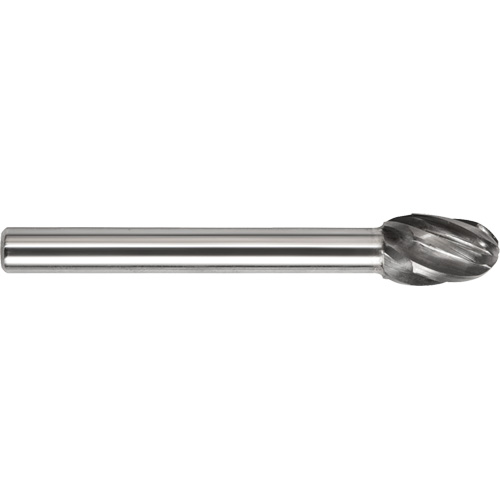 Fraise rotative conique &agrave; embout arrondi Drillco pour la coupe d'aluminium, SE-1NF Action Paper