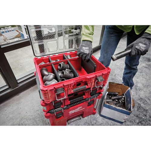 Packout Deep Organizer, 15-1/5" x 19-7/10" x 7", Red Action Paper