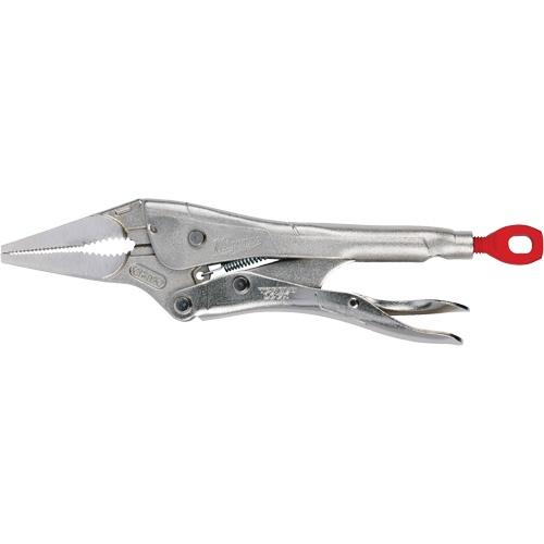 Torque Lock Locking Pliers, 9" Length, Long Nose Action Paper