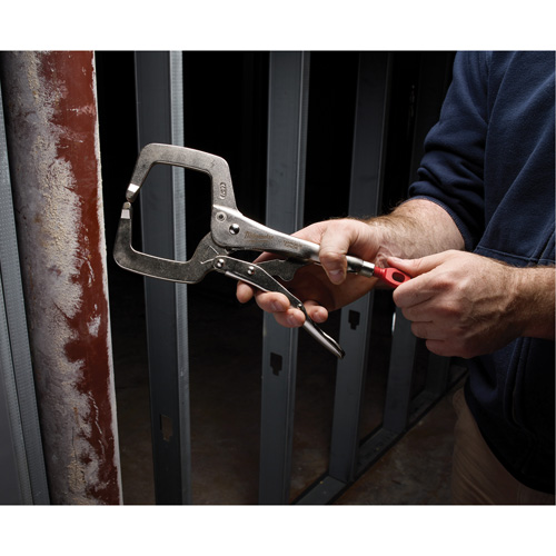 Pince-&eacute;tau &agrave; m&acirc;choires standards Torque Lock, Longueur 11", Pinces serre-joints Action Paper