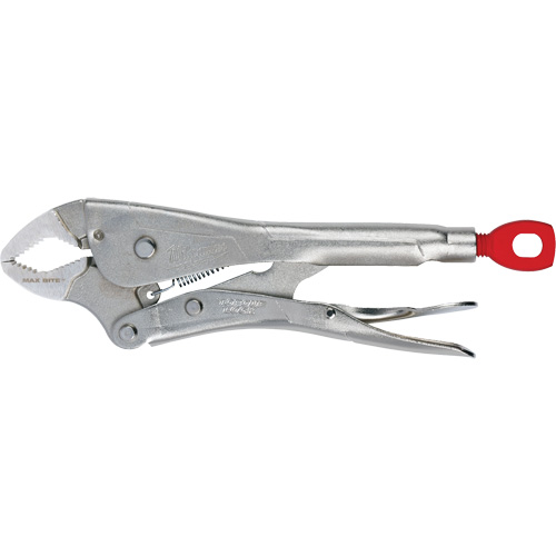 Torque Lock MaxBite Locking Pliers, 7" Length, Curved Jaw Action Paper