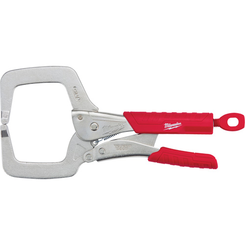 Torque Lock Locking Pliers with Regular Jaws & Grip, 11" Length, C-Clamp Action Paper