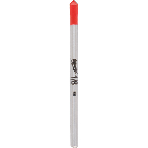 Foret pour verre et carreaux, 1/8", Carbure Action Paper