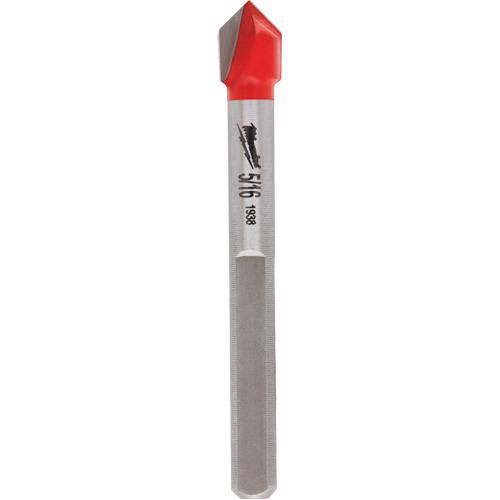 Glass & Tile Bit, 5/16", Carbide Action Paper