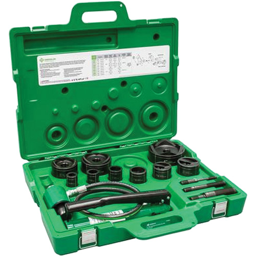 Slug-Buster Hydraulic KO Kit Hand Pump Action Paper