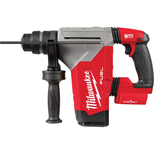 M18 Fuel SDS Plus Rotary Hammer with Hammervac Dust Extractor Kit, 18 V, 1-1/8" - 3", 800 RPM Action Paper