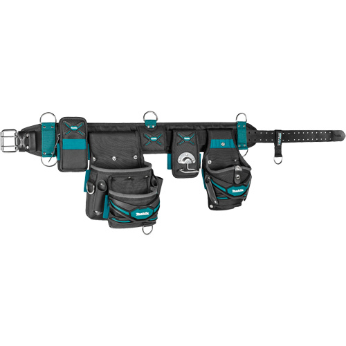 TH3 Ultimate Heavyweight Tool Belt Set, Polyester, Blue/Grey Action Paper
