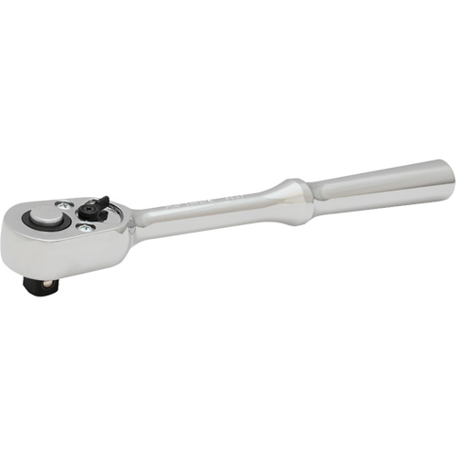 Quick Release Ratchet, 1/2" Drive, Plain Handle Action Paper