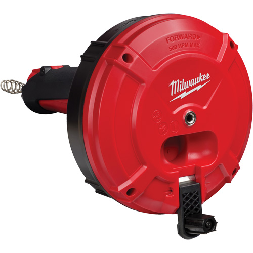 Furet Trapsnake avec dispositif d'alimentation et de retrait Cable-Drive, &eacute;lectrique, 25' Longueur du c&acirc;ble, 1/4" Diam&egrave;tre du c&acirc;ble Action Paper