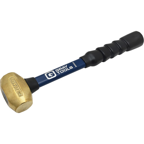 Brass Hammer, 2 lbs. Head Weight, 14" L Action Paper